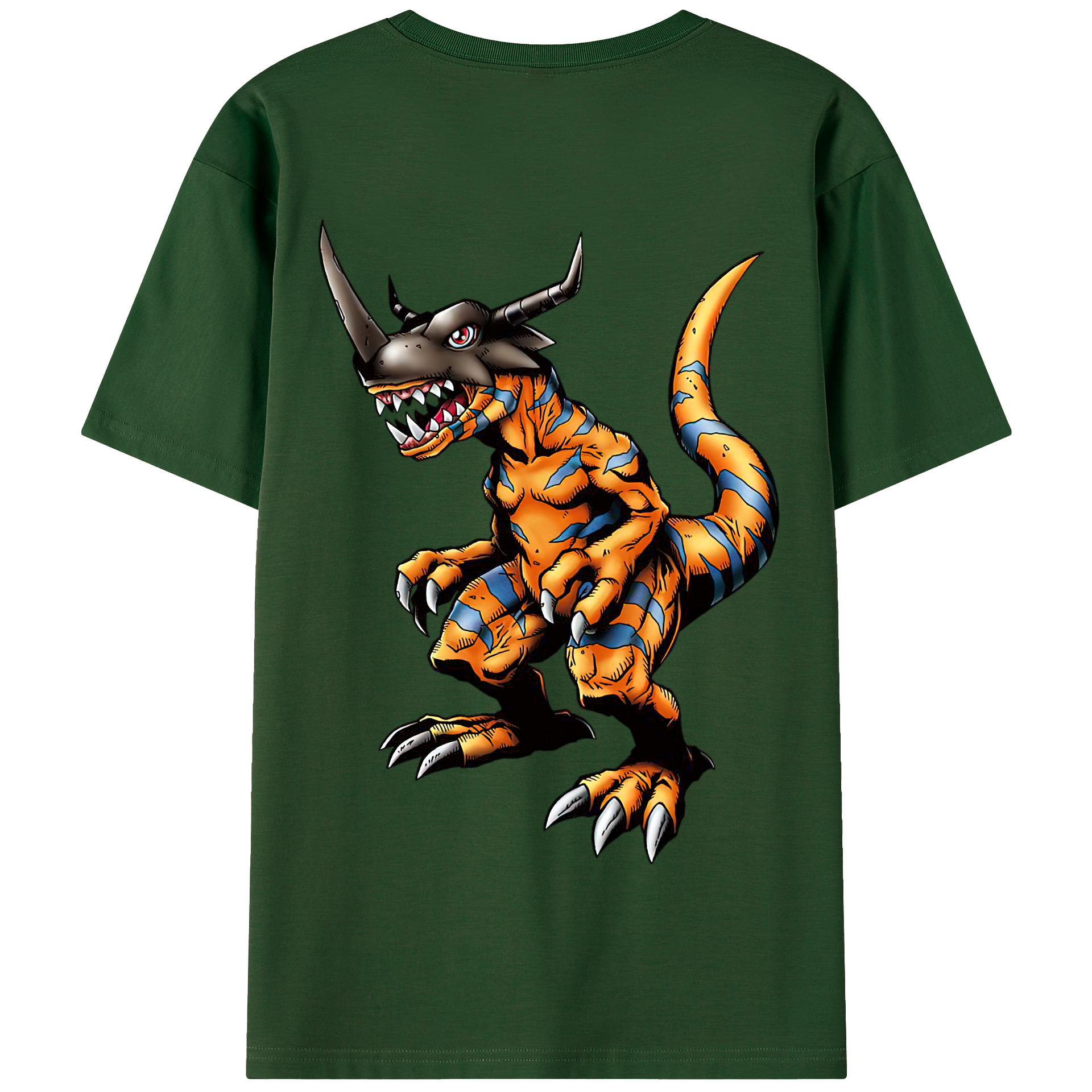 （画像用） Digimon デジタルモンスター/デジモン 綿100％半袖Tシャツ（背面プリント）